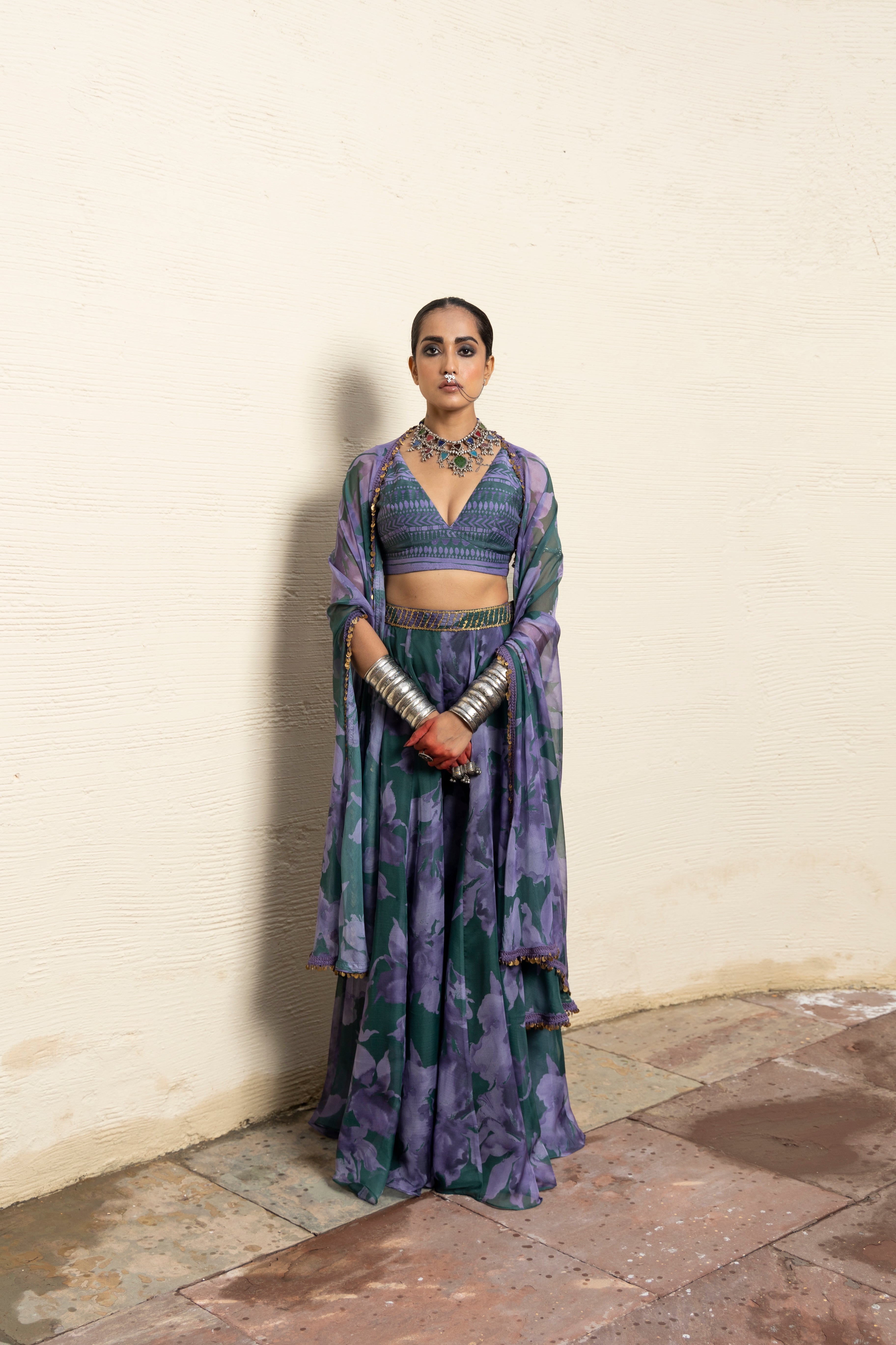 Amara Orchid Cape Set