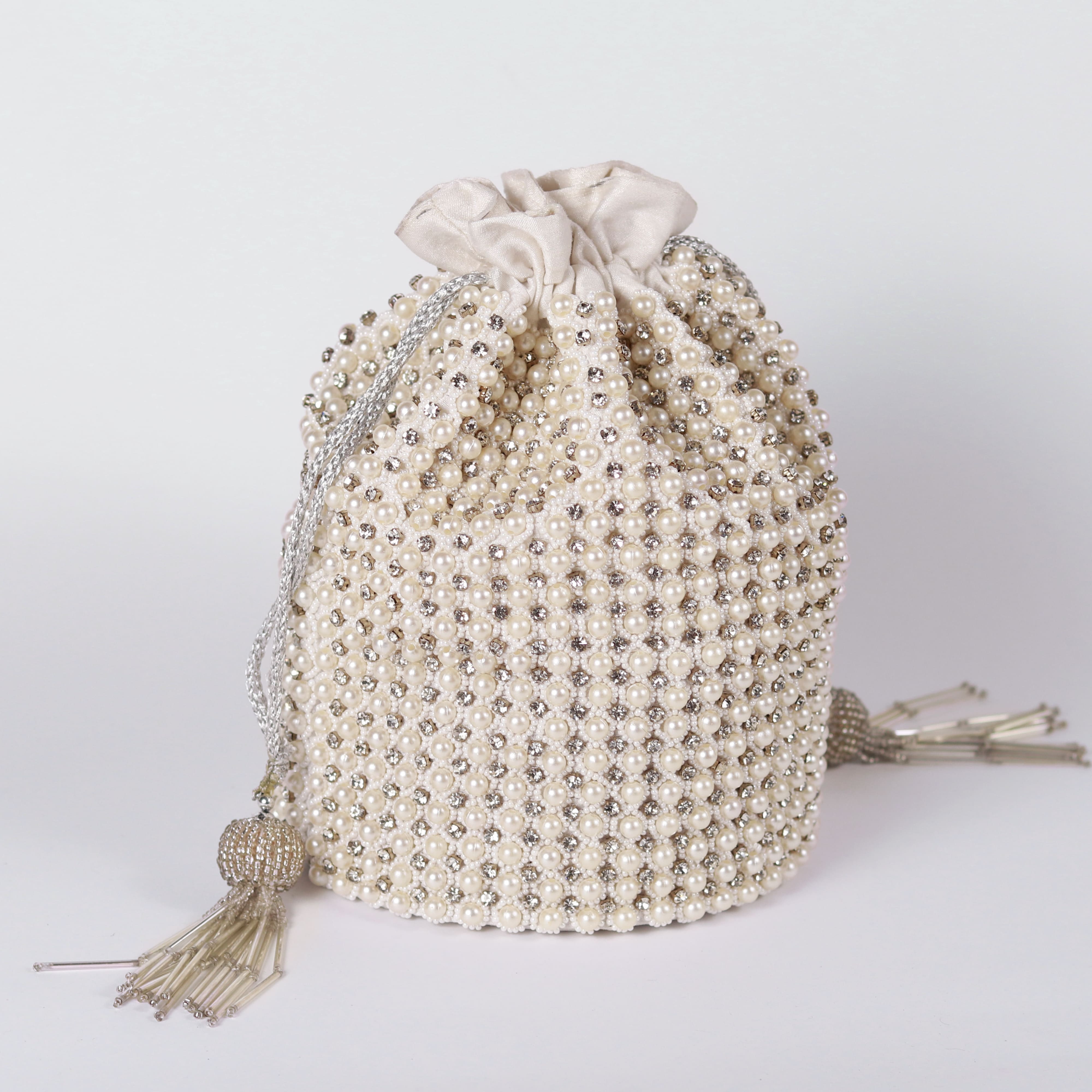 THE TAN CLAN Chhaya Potli Bag with Handle