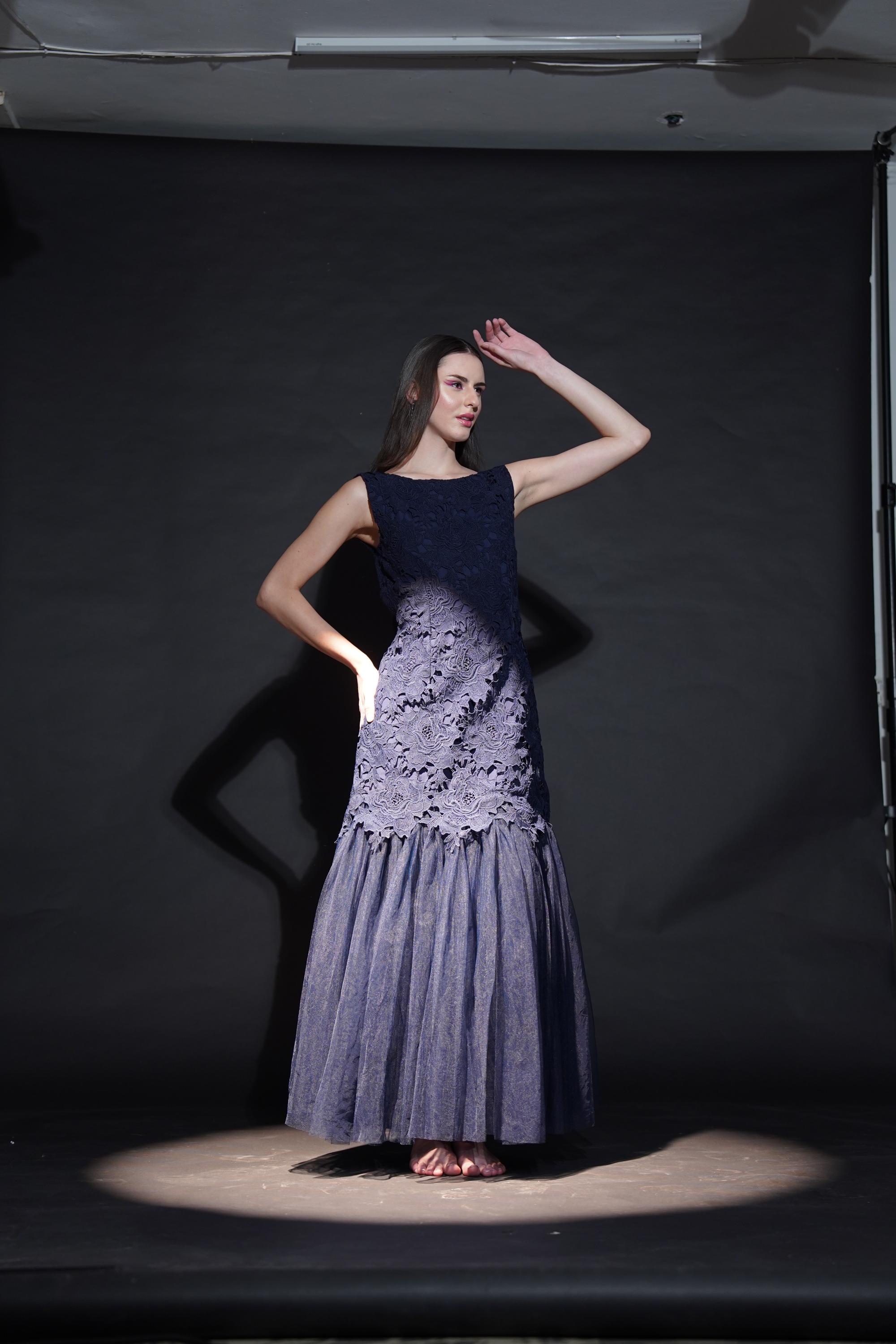 Sapphire Sky Gown