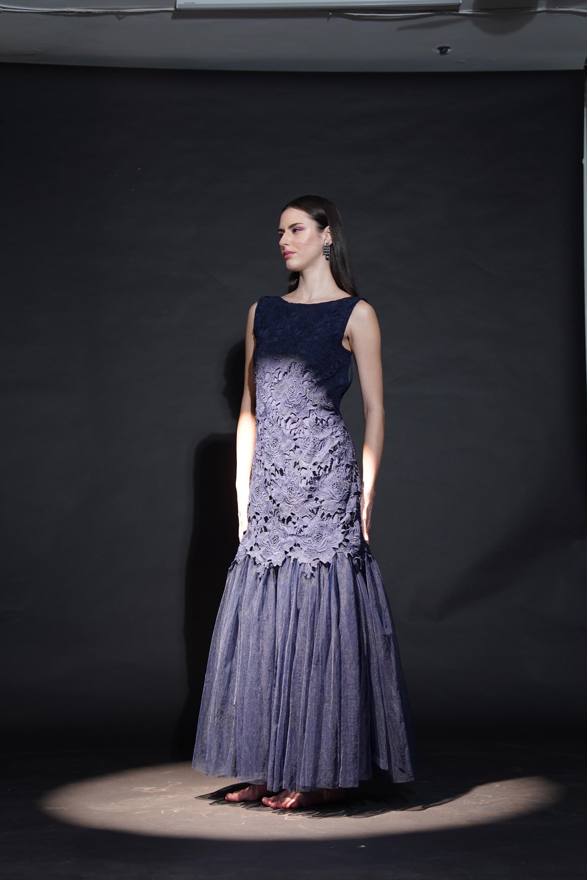 Sapphire Sky Gown