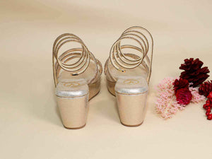 Baby Gold Spring Wedges