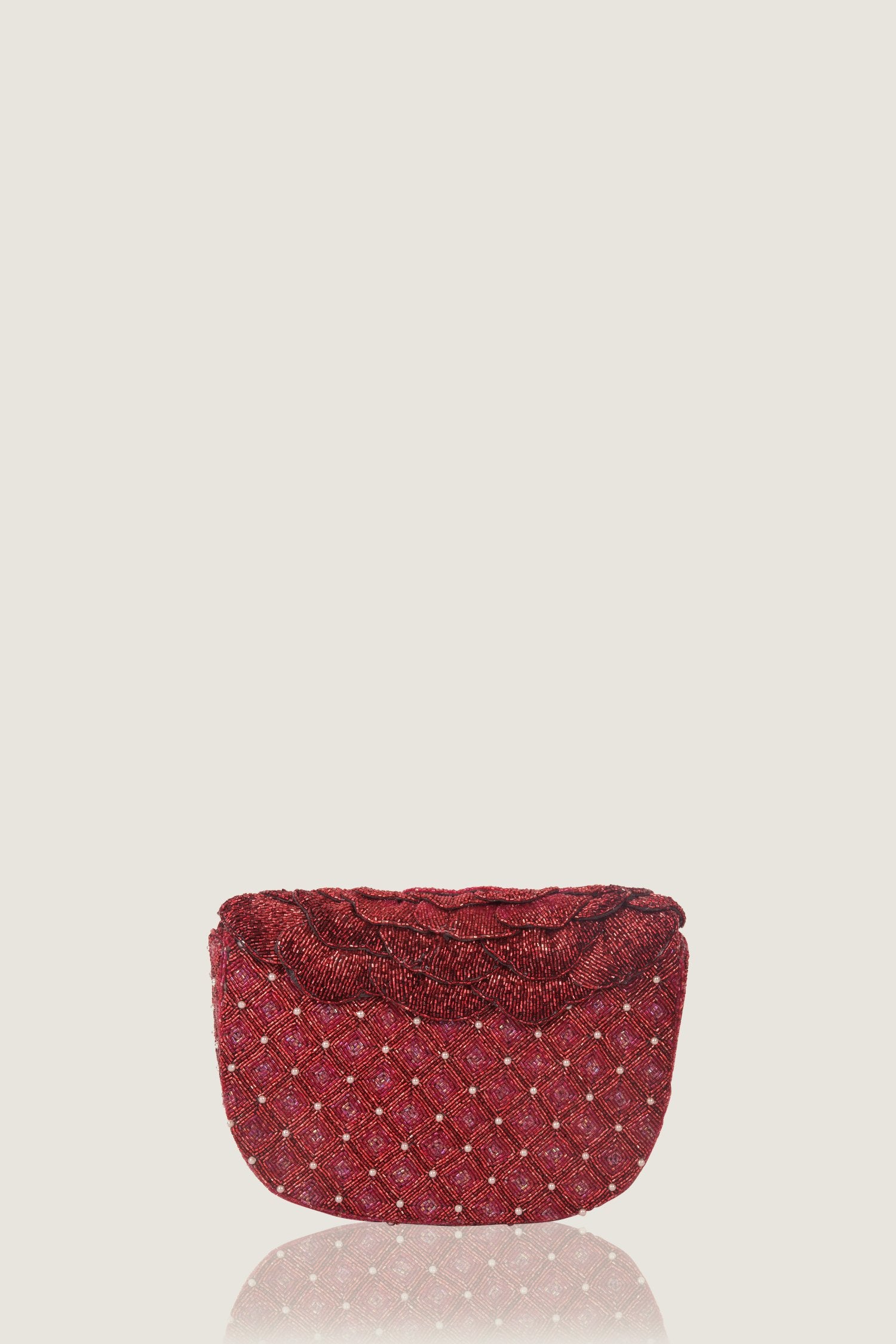 Coco Beaded Sling – Red