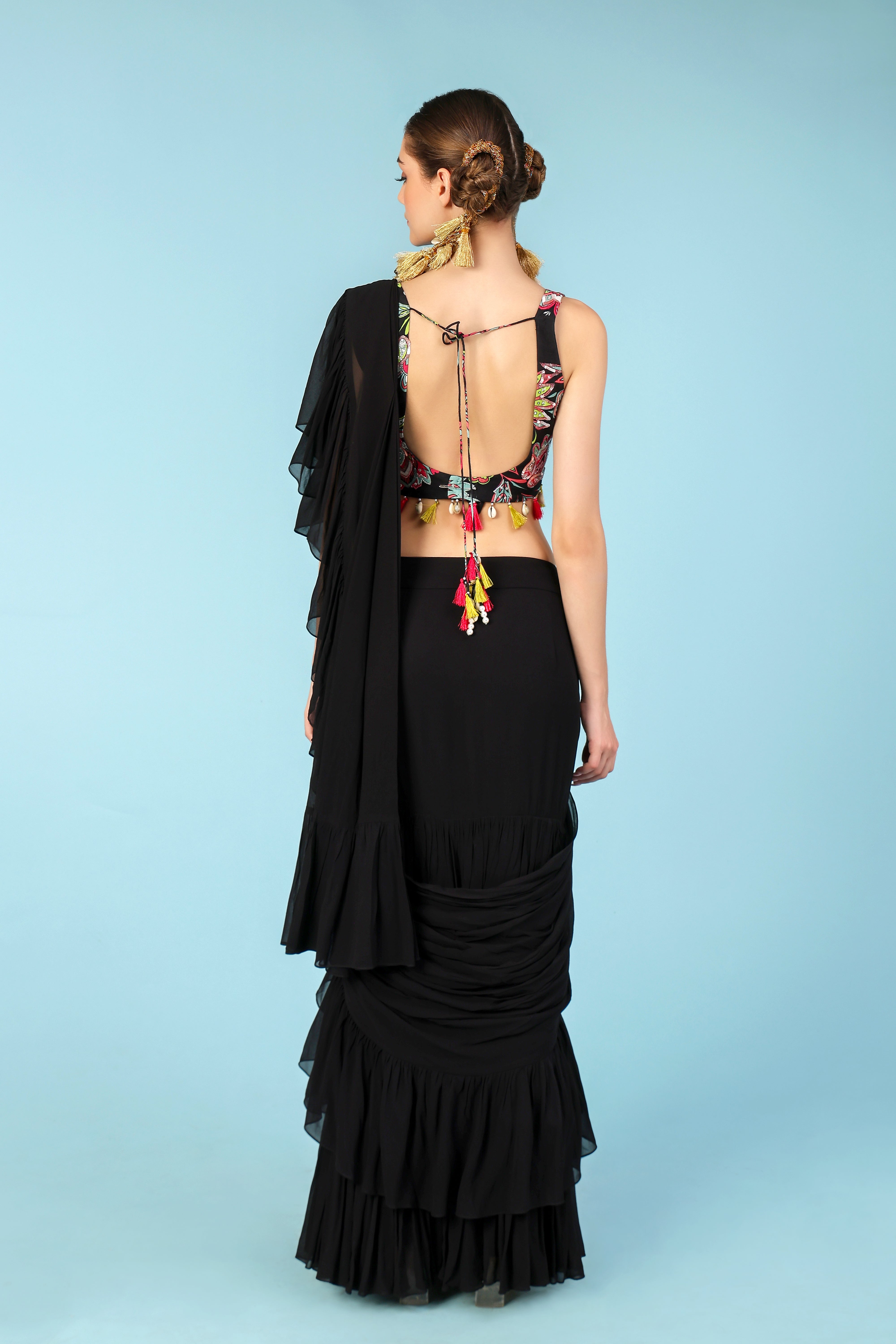 Frill Saree & blouse