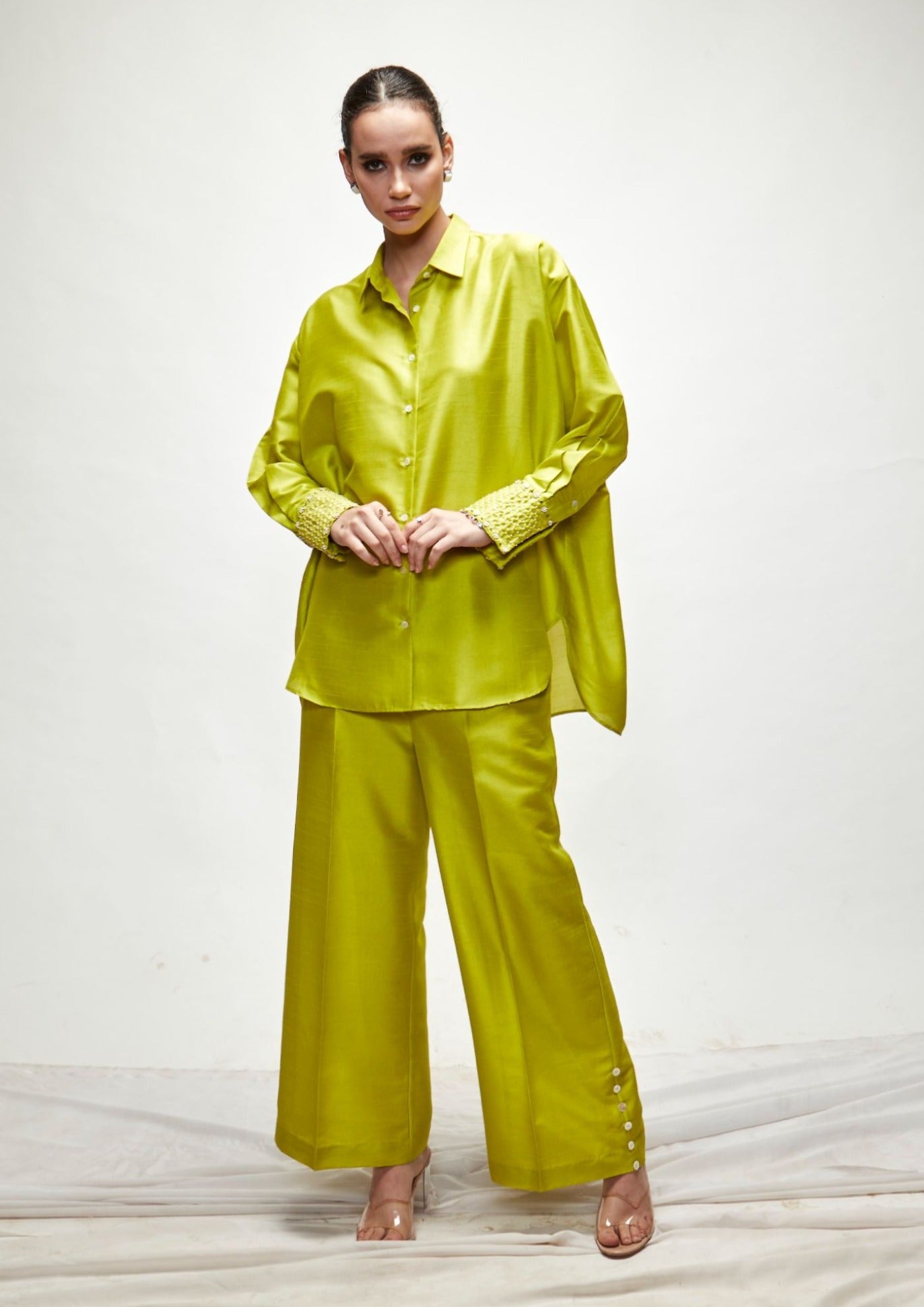 LIME GREEN CO-ORD SET