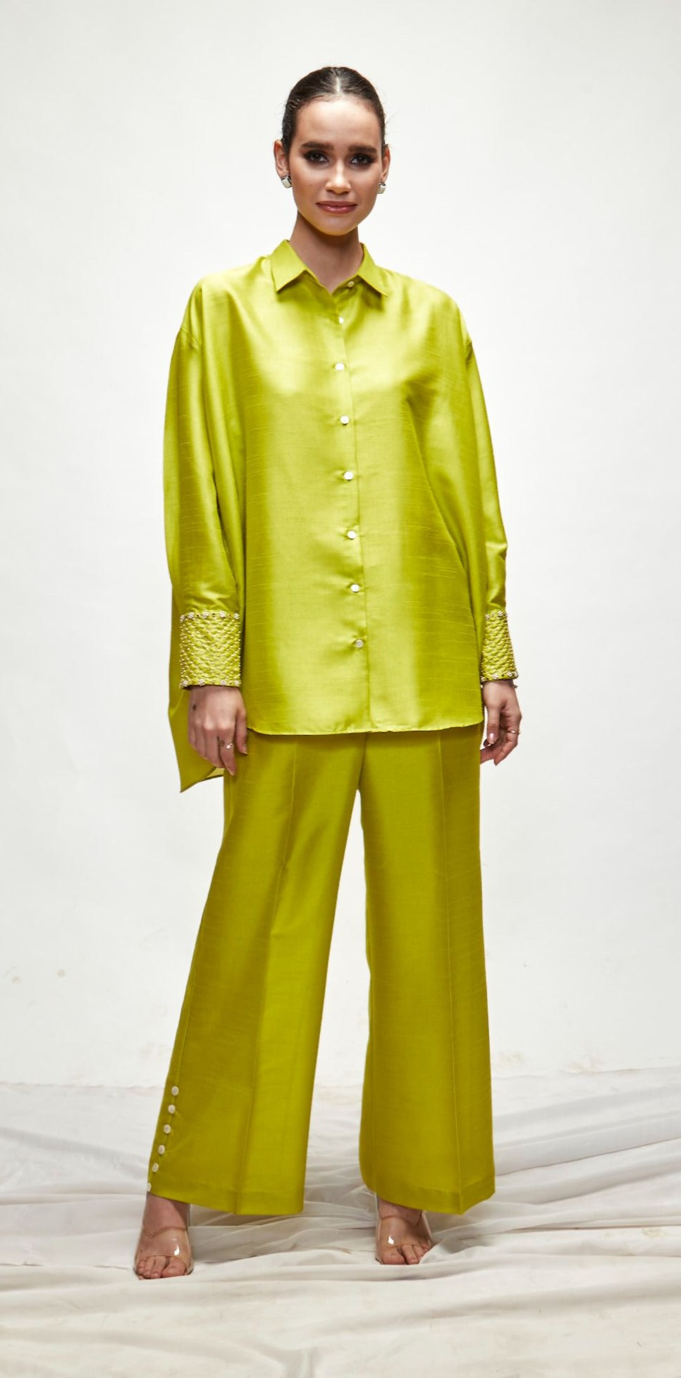 LIME GREEN CO-ORD SET