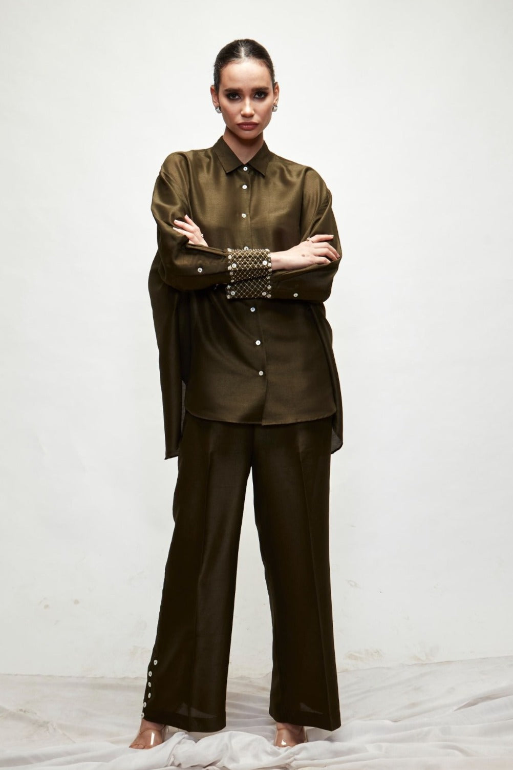 ARMY GREEN CO-ORD SET