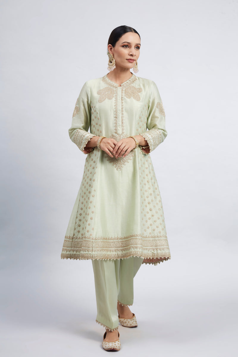 Naazira Mint Green