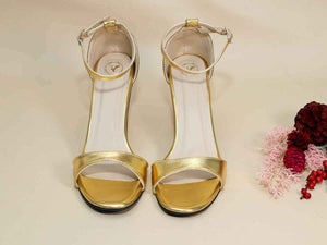 Gold Basic Pencil Heel
