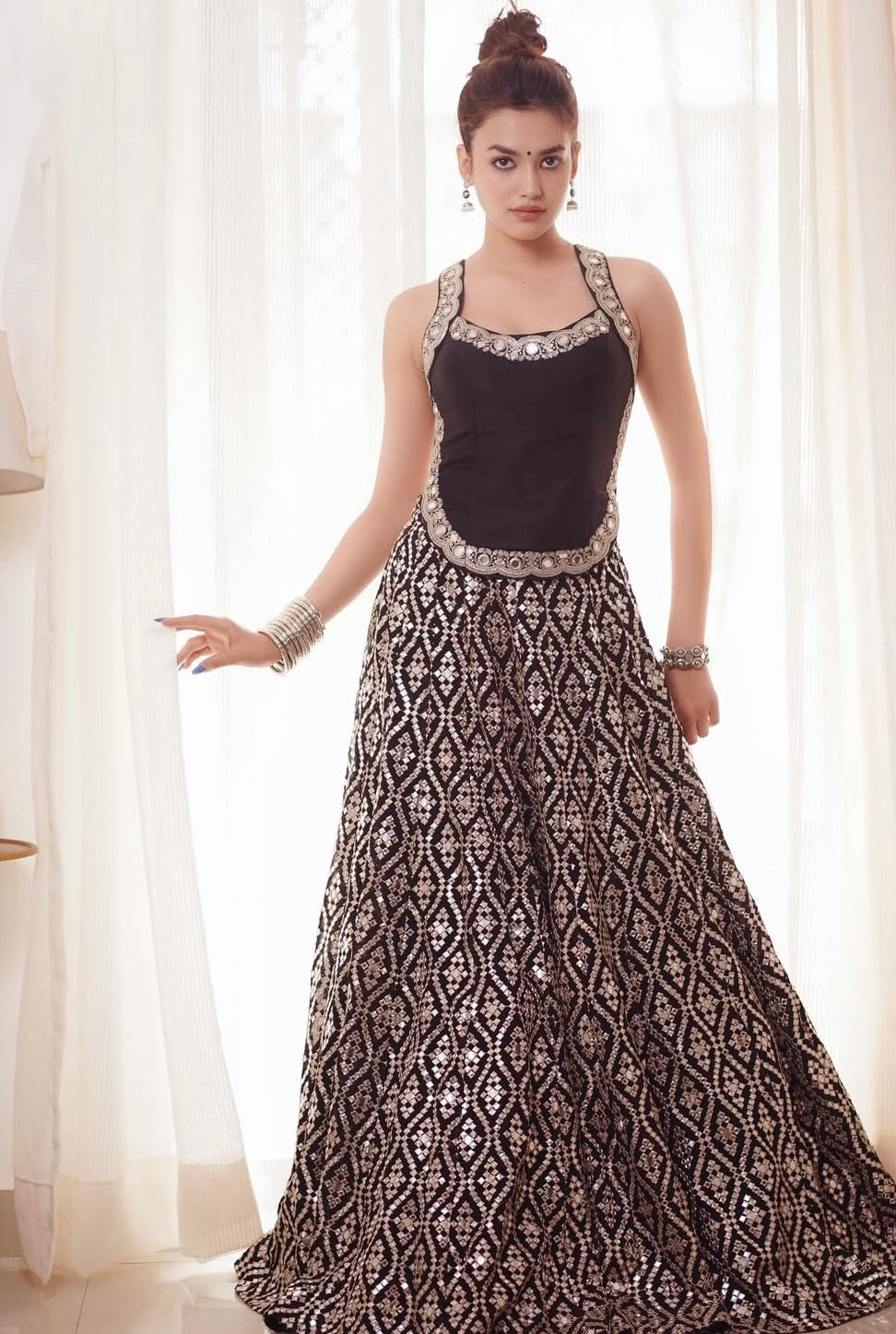 Vidhi Yadav in Roshni Lehenga Set