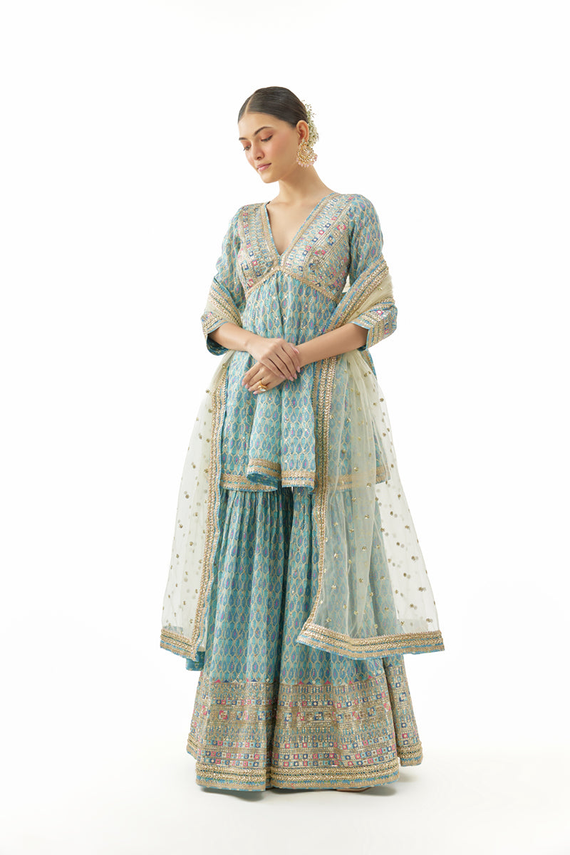 Tanvi Peplum Set