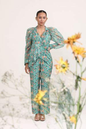 Asymmetrical Co-ord Set- front view