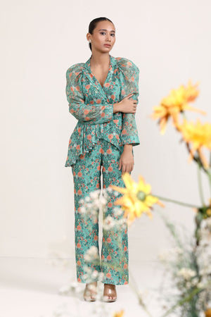 Asymmetrical Co-ord Set- front view