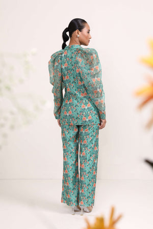 Aboli Asymmetrical Co-ord Set- back view