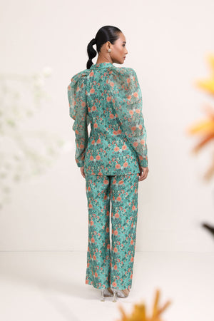 Asymmetrical Co-ord Set- back view