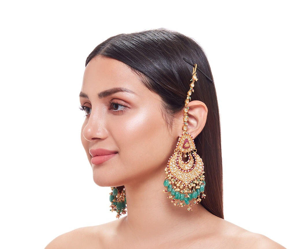 92.5 Fine Thappa Chaandali Earrings