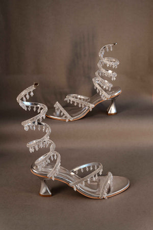 Silver Spring Rubina Dilaik Open Toe Heel Sandals