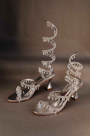 Silver Spring Rubina Dilaik Open Toe Heel Sandals