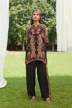 Black Ember Printed Set