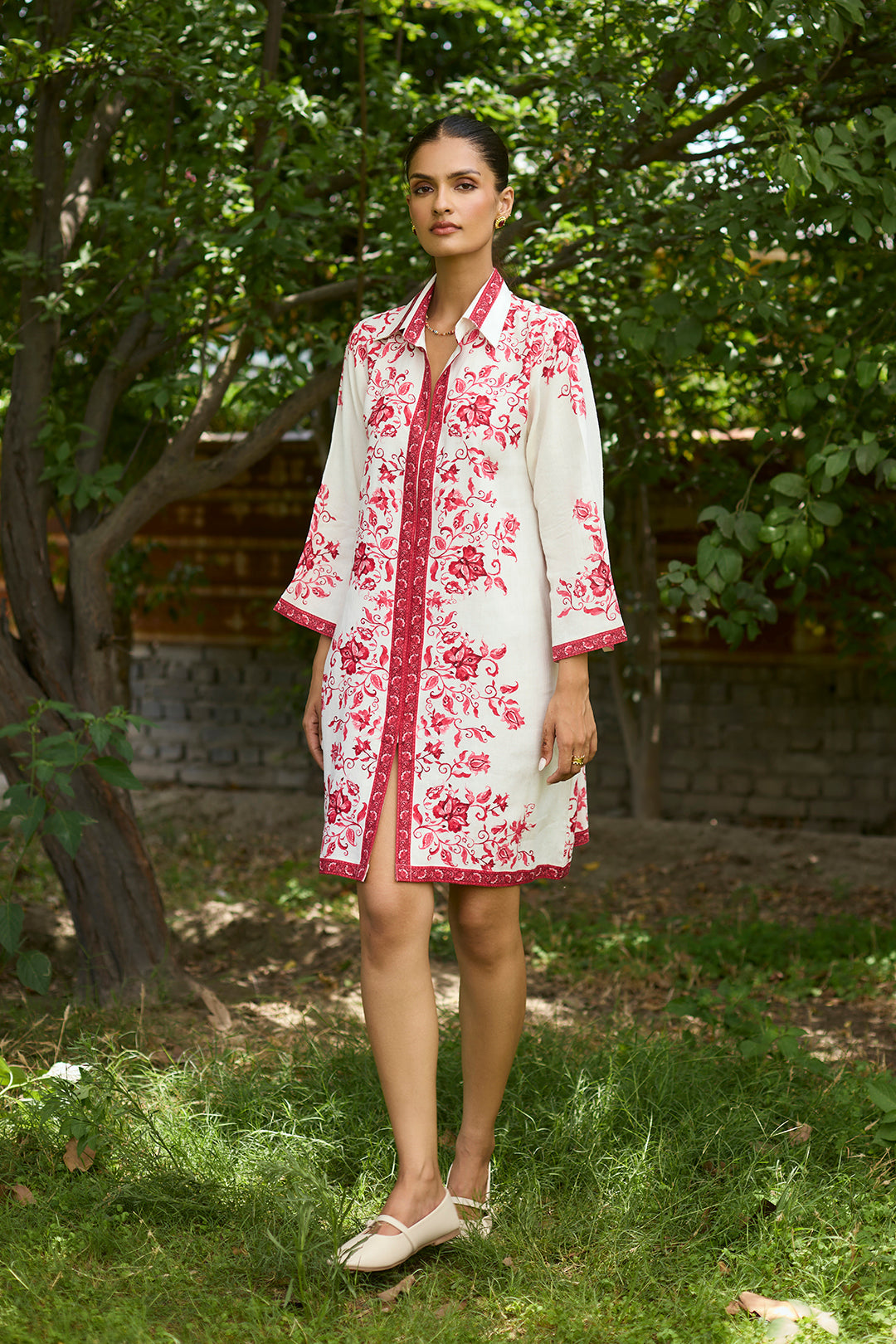 Capri Raspberry Red Dress