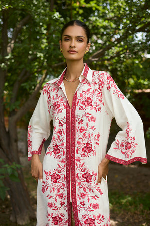 Capri Raspberry Red Dress