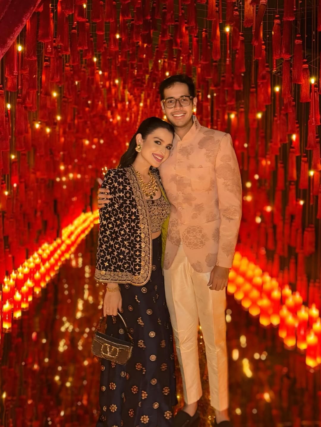 Saachi Bhasin in Shaina Pant Set