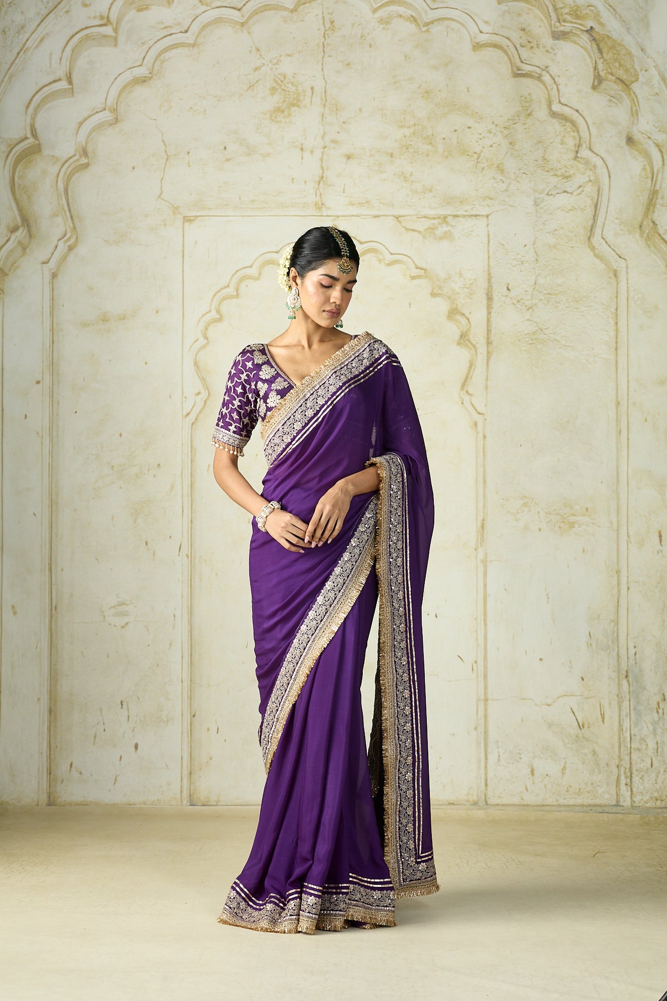 Hunr Saree Set