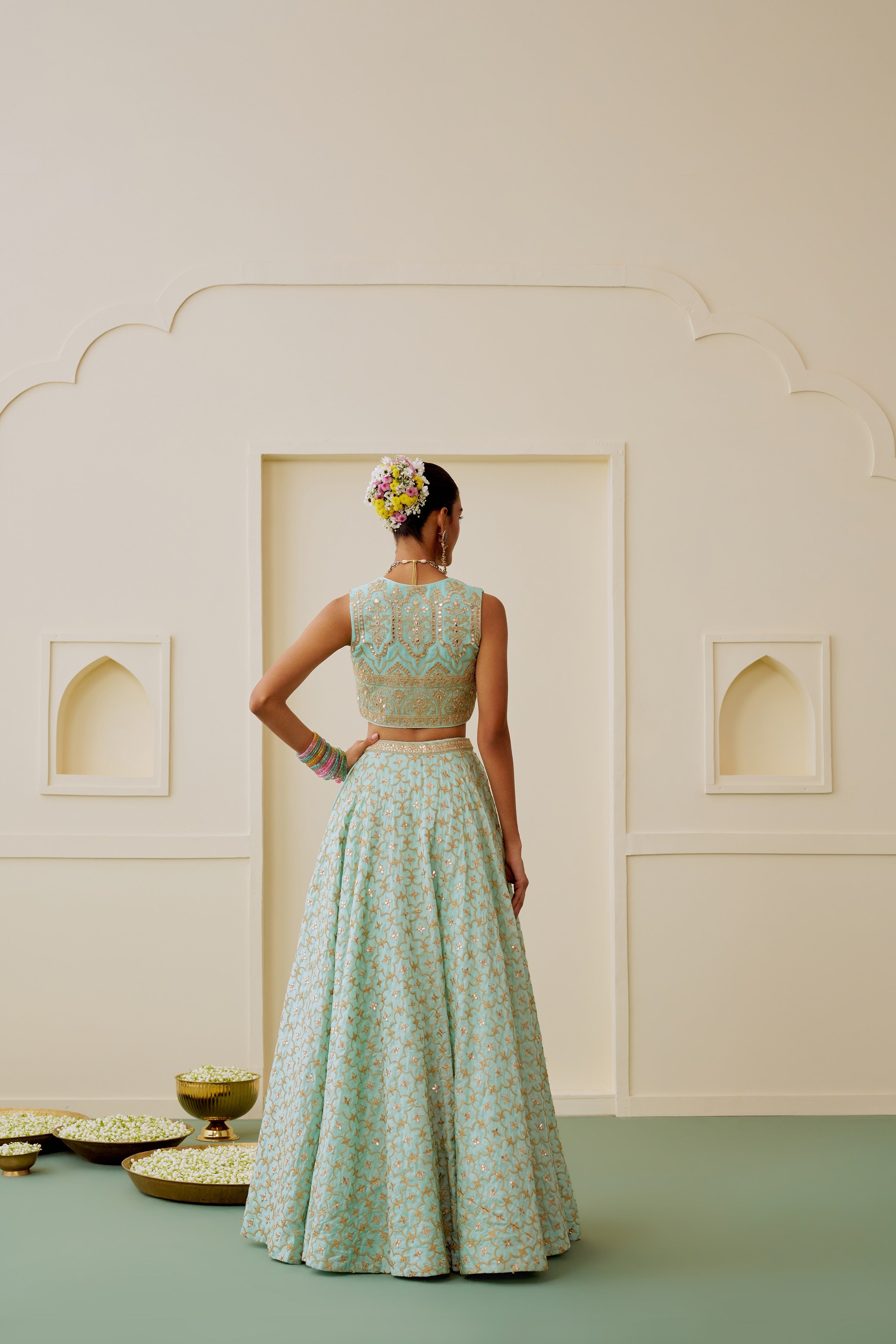 Nazm Lehenga Set