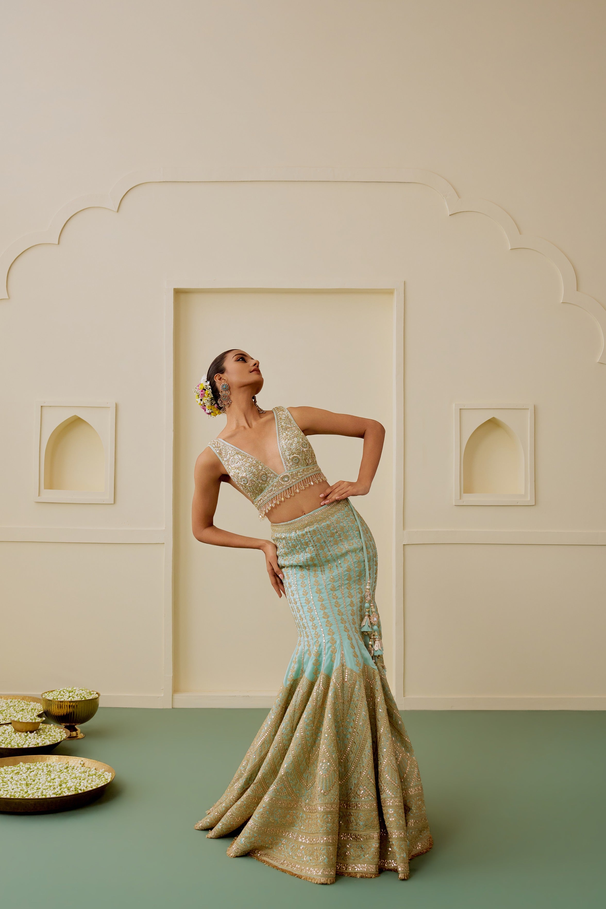 Saaz Lehenga Set