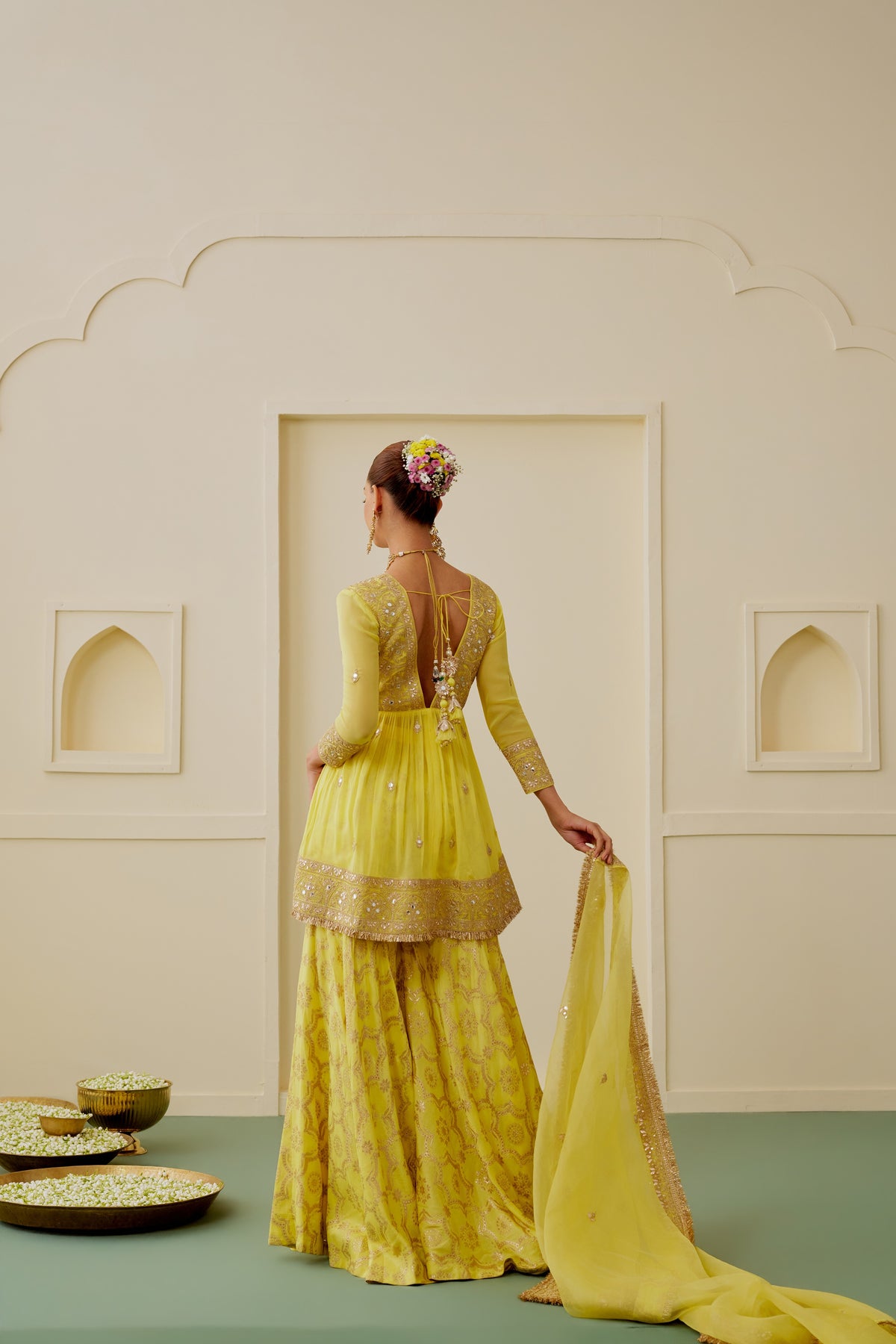 Rukhsaar Peplum Set