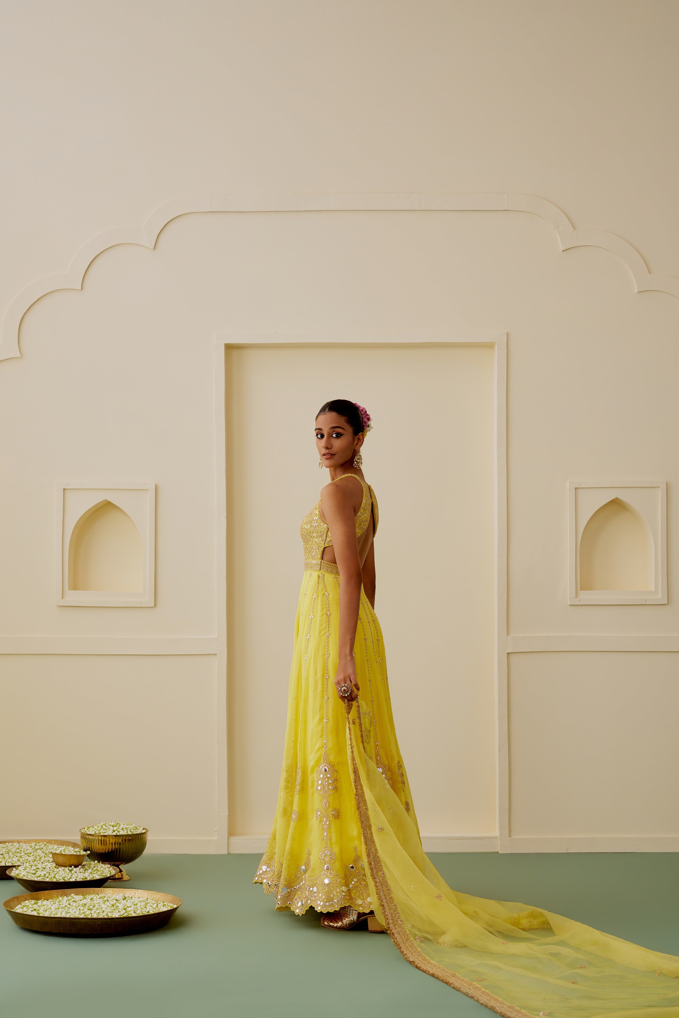 Zarmina Anarkali Set