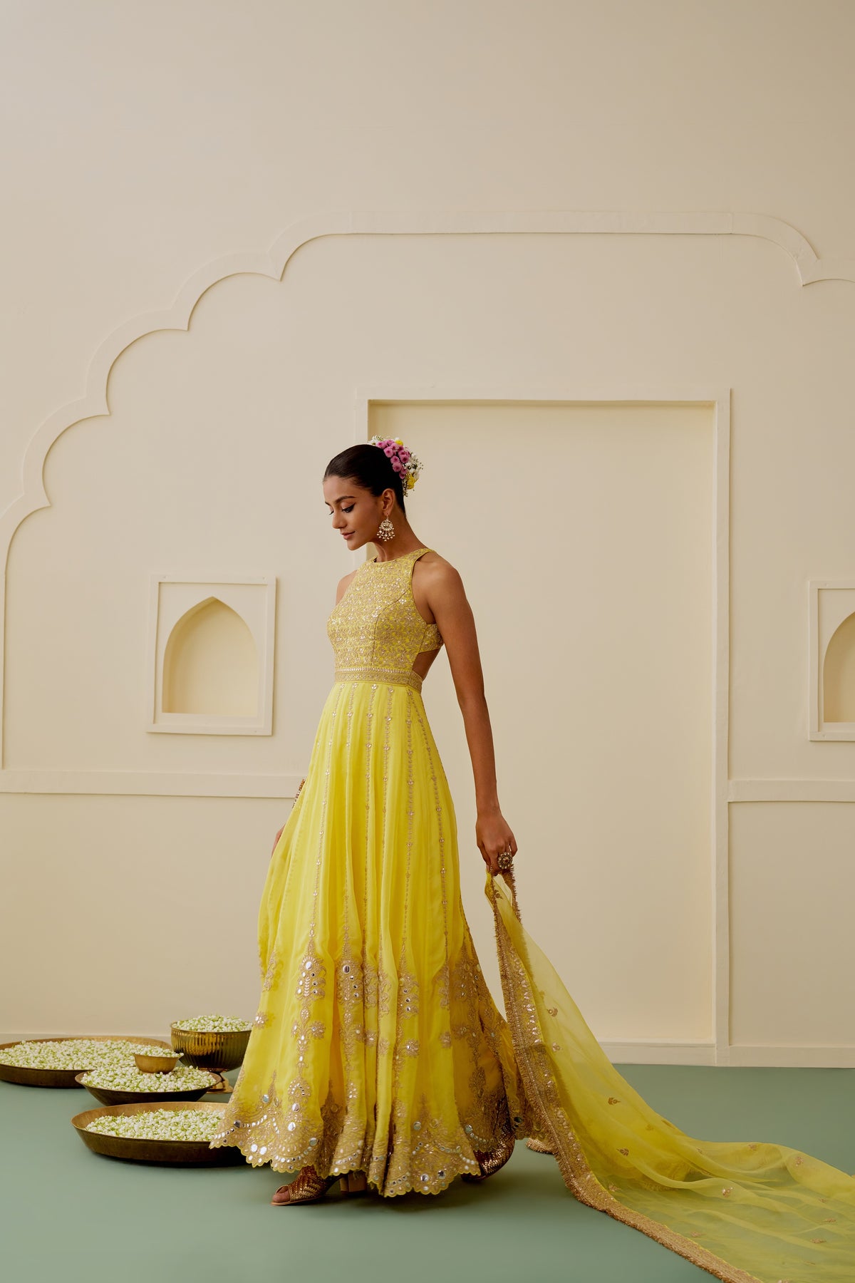 Zarmina Anarkali Set