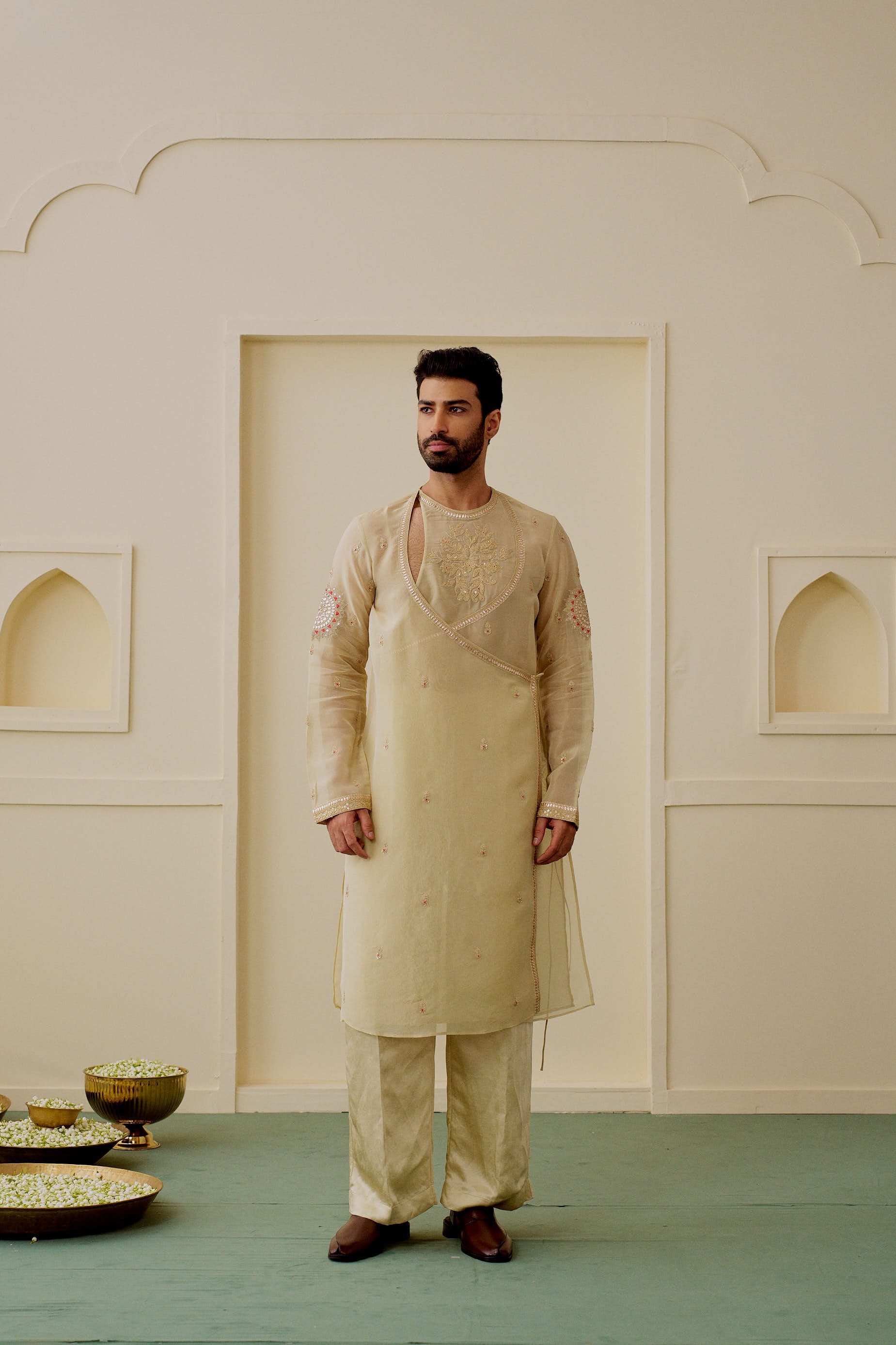 Archit Angrakha Kurta Set