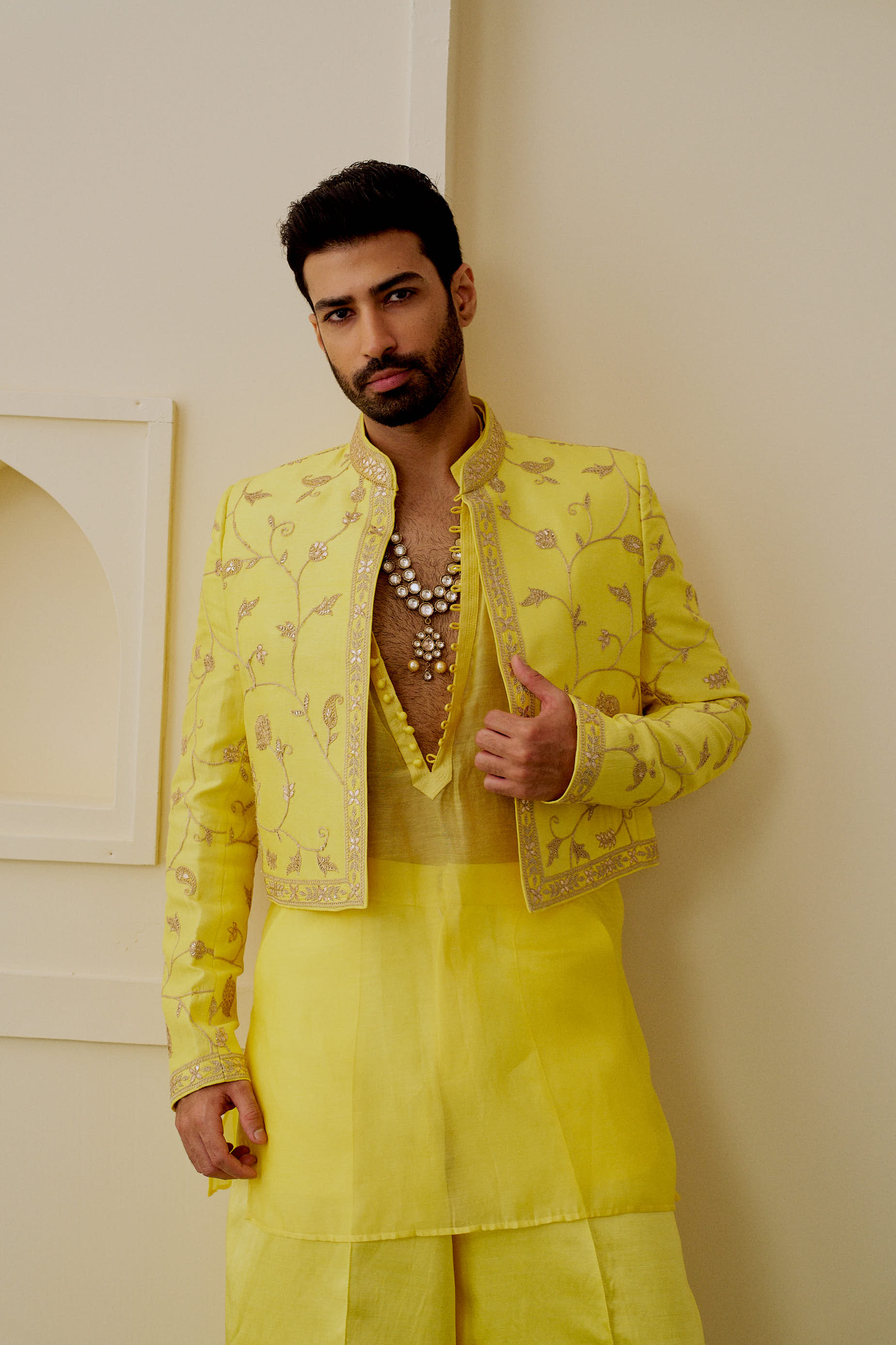 Manan Jacket Set