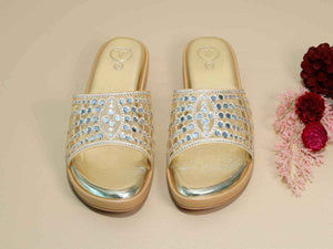 Gold Mirror Wedges