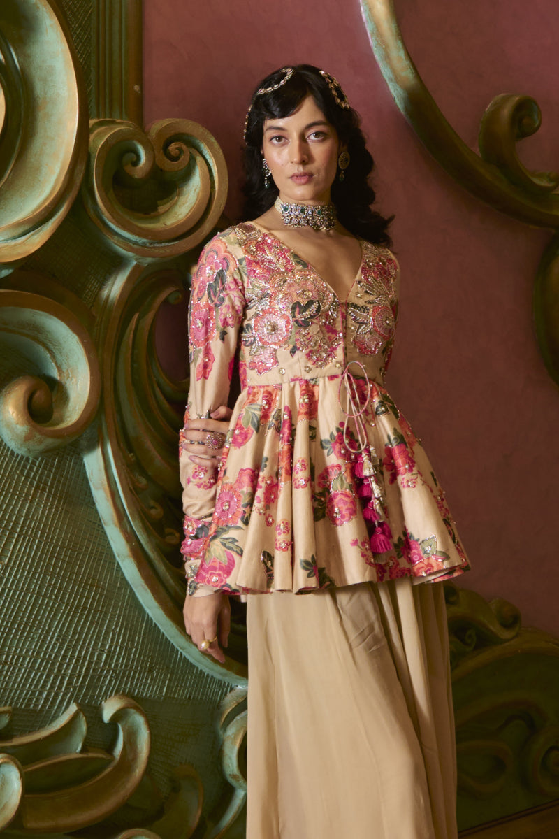 JOSIE PEPLUM SET