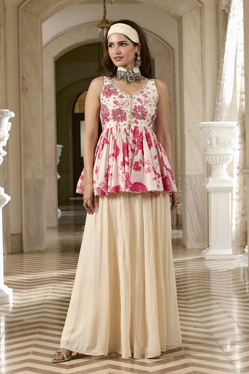 NISHI PEPLUM SET