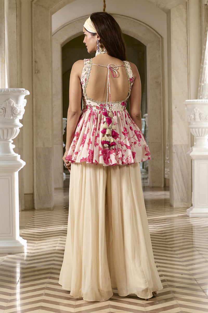 NISHI PEPLUM SET