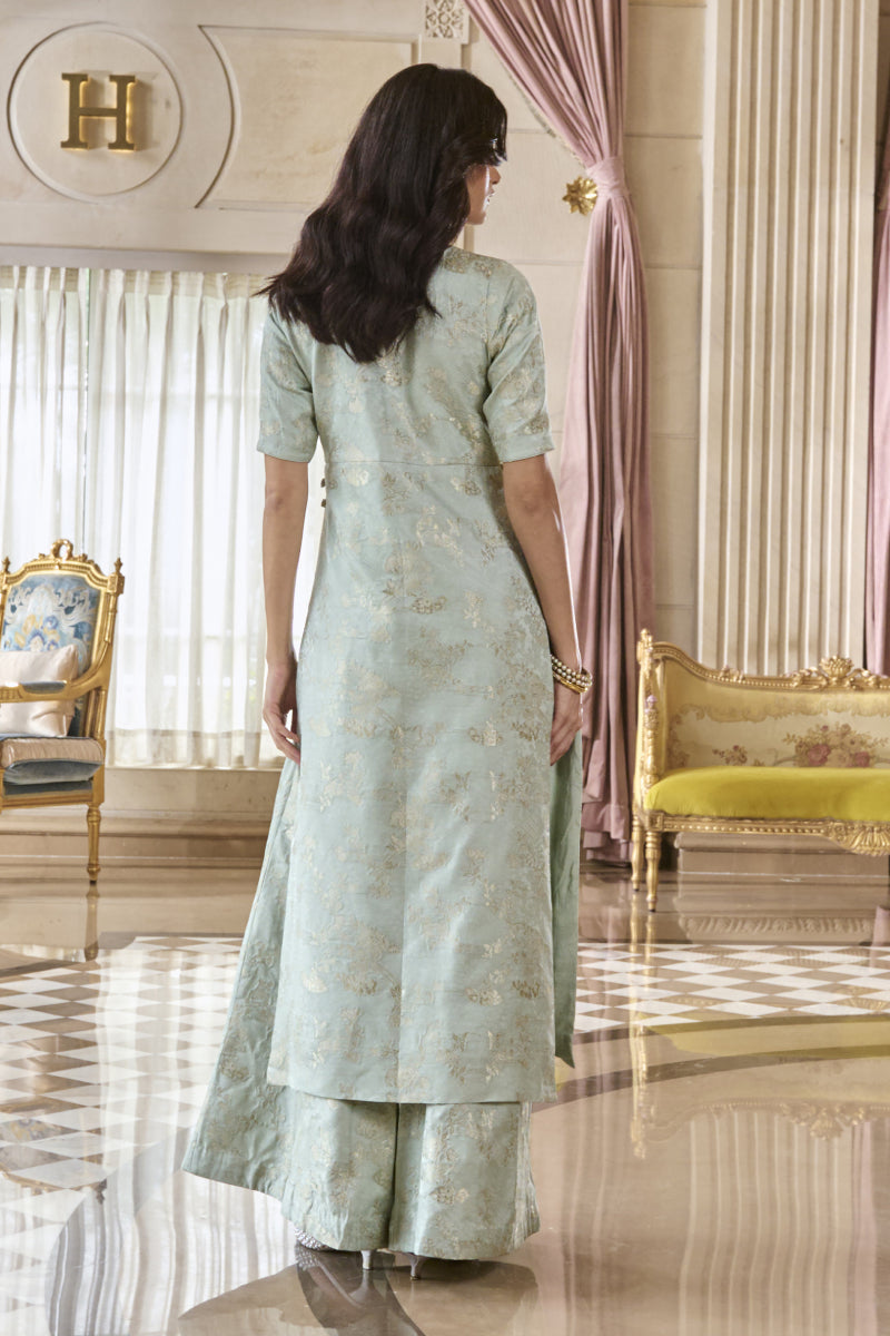 CHIARA KURTA SET – BLUE (WITHOUT DUPATTA)