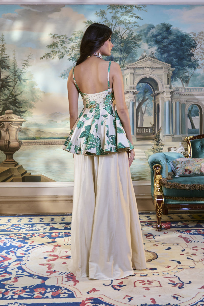 FARAH PEPLUM SET