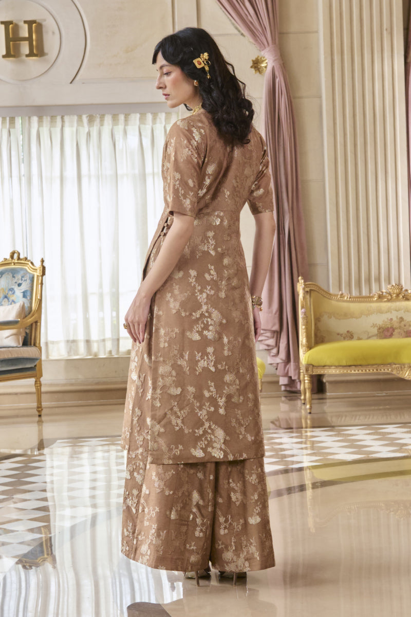 CHIARA KURTA SET – MOCHA (WITHOUT DUPATTA)