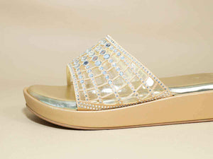 Gold Mirror Wedges