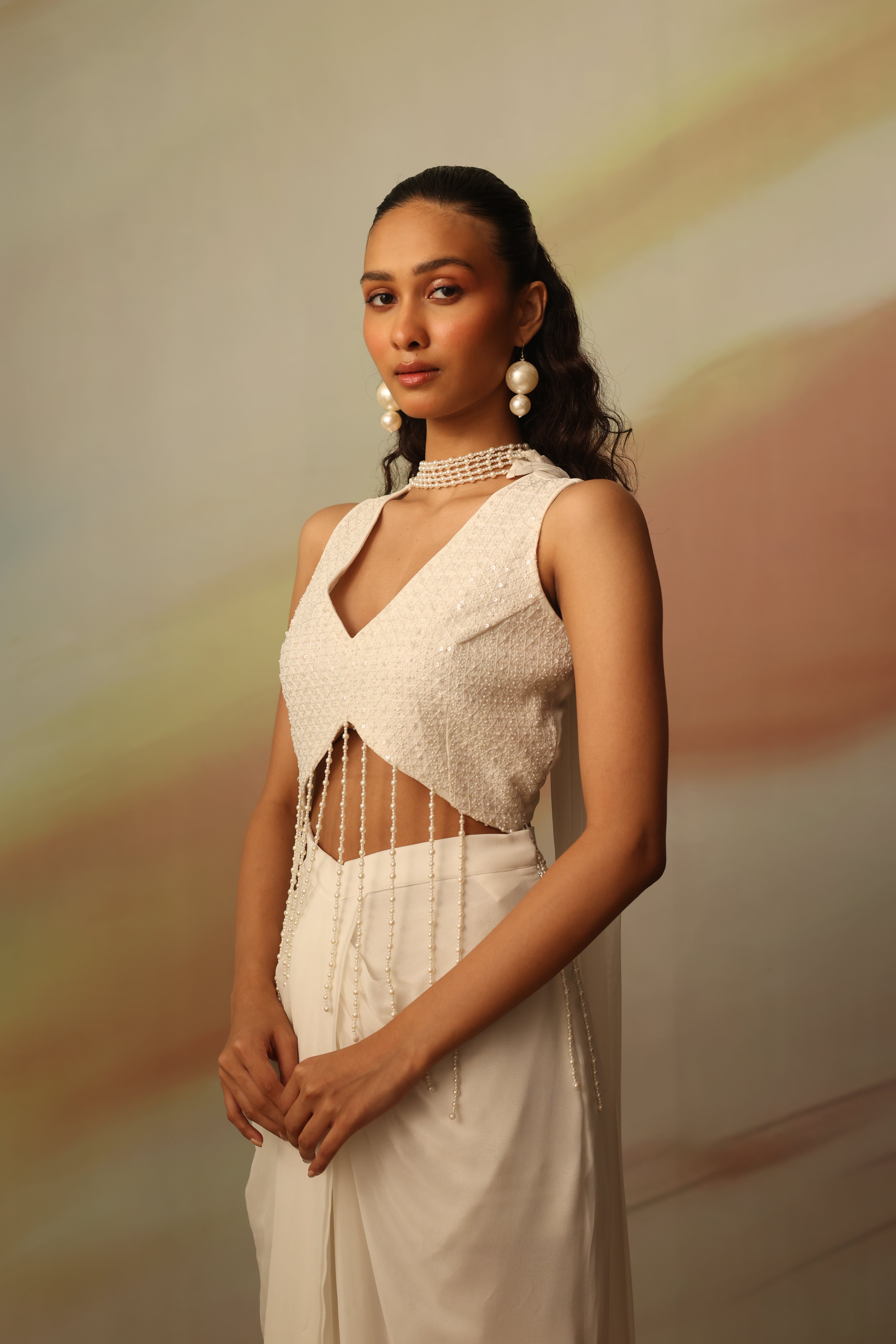 Pearl Drape Set