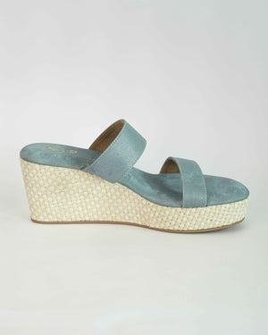 Blue Open Toe Board Fit wedge