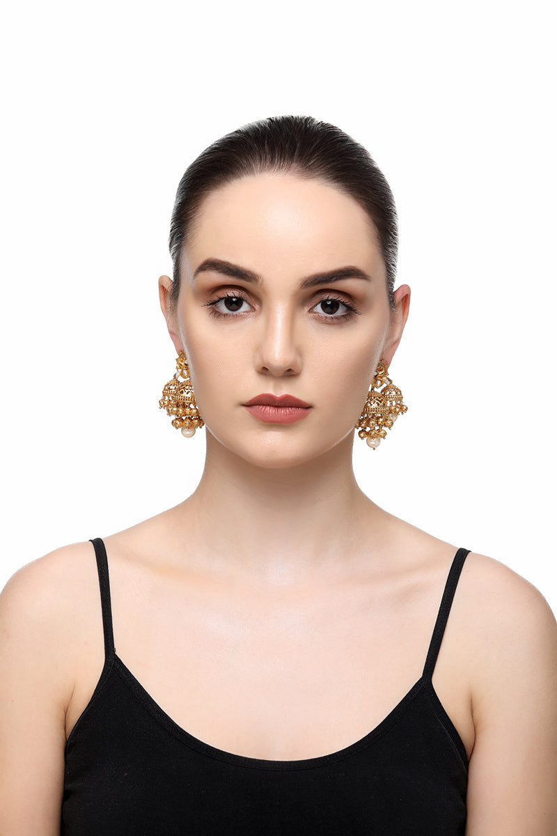 Jyoti Double Jhumki Earrings
