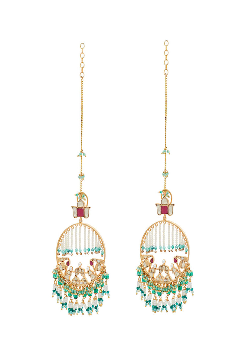Lotus Shower Earrings