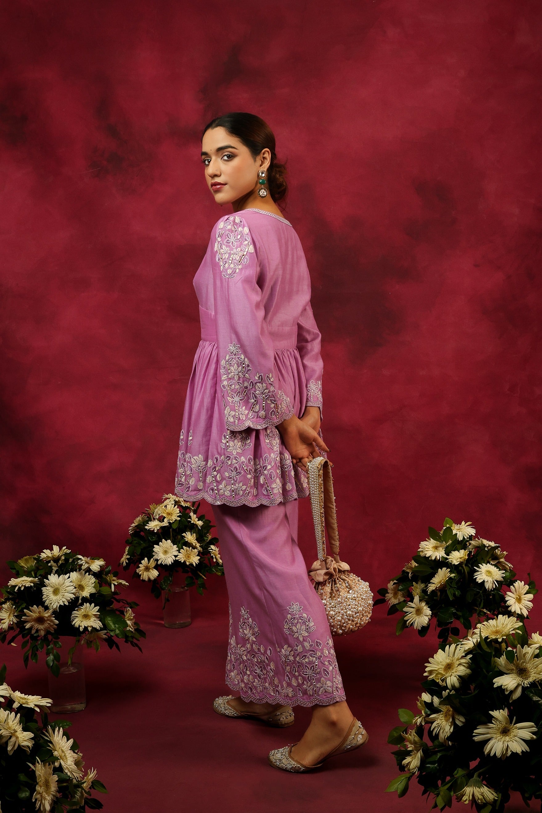 The Eternal Deep Mauve Co-Ord Set
