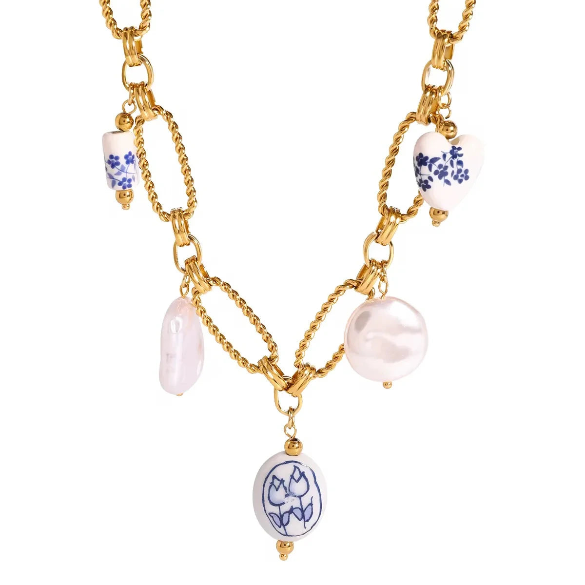Indigo Charm Necklace