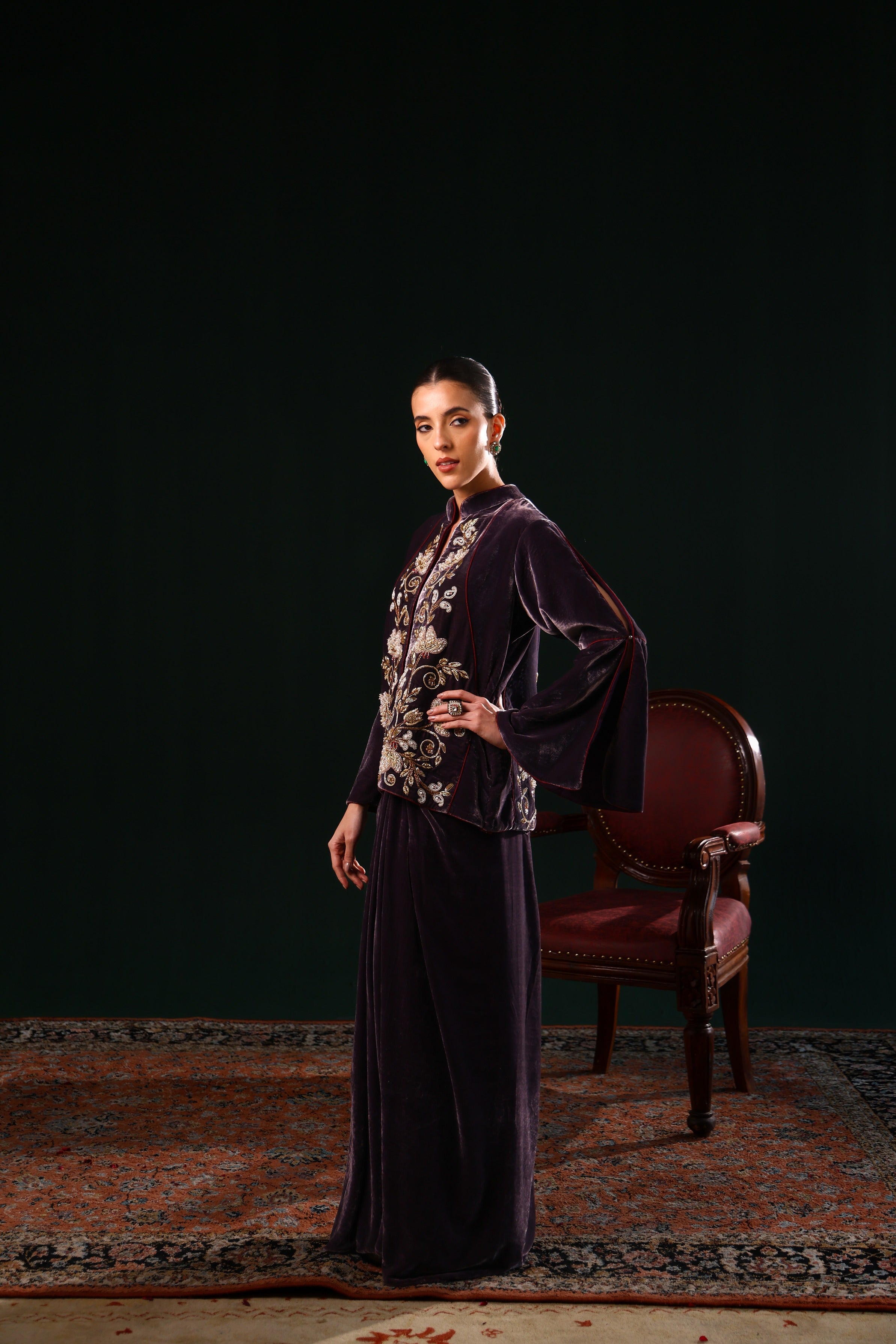 Noor Jahan Jacket Set