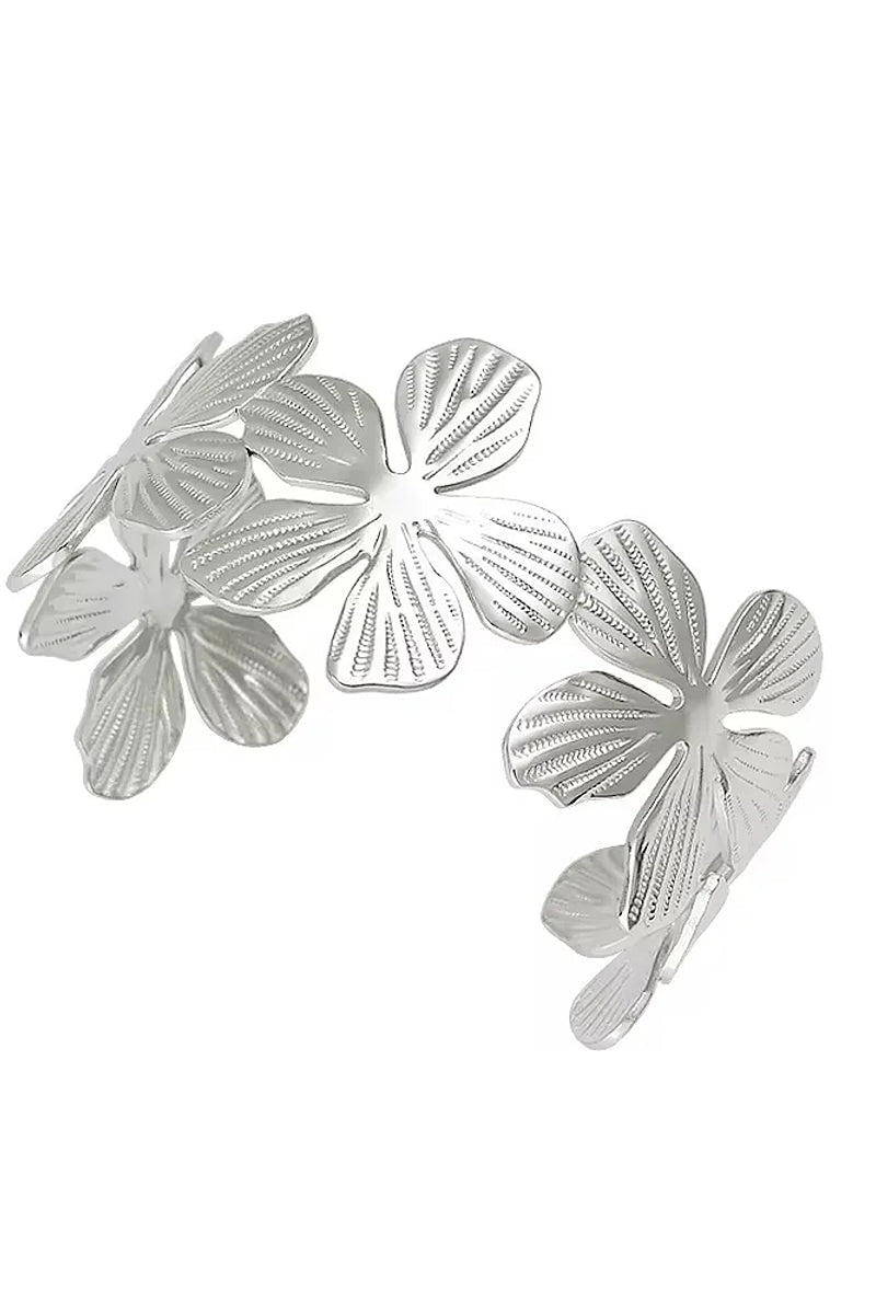 Blossom Silver Cuff