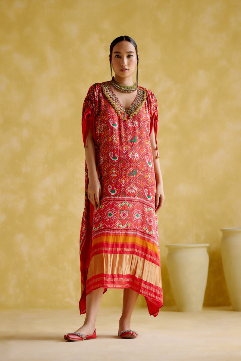 Advaita- Red Kaftan